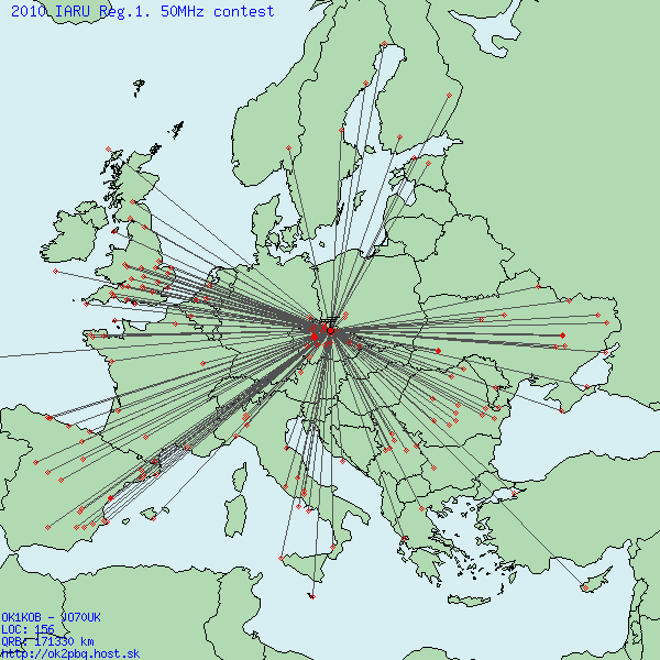 50 MHz IARU Region 1 Contest 2010